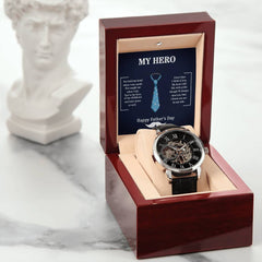 My Hero Dad - Openwork Watch